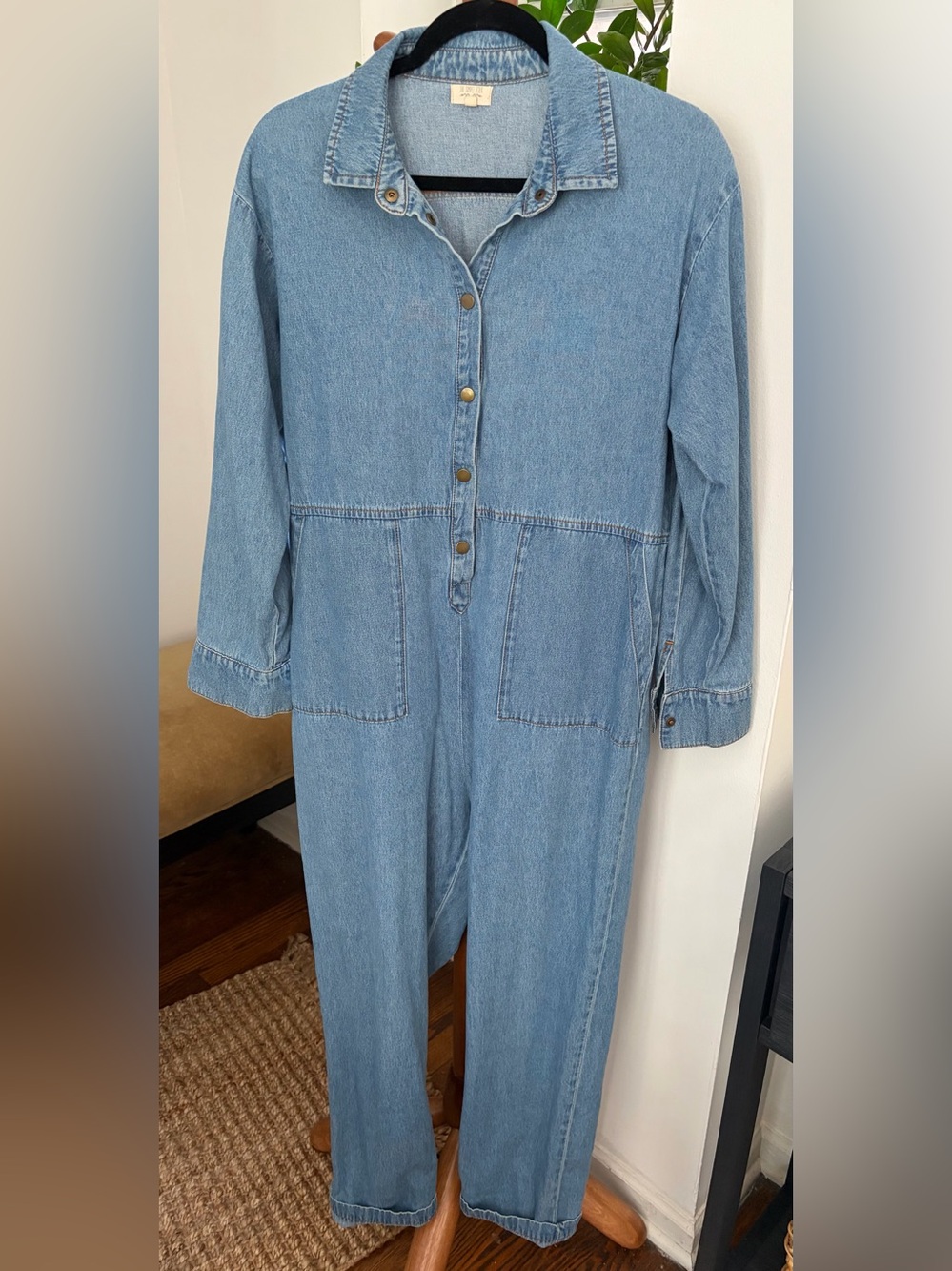 The Simple Folk Denim Boiler Jumpsuit